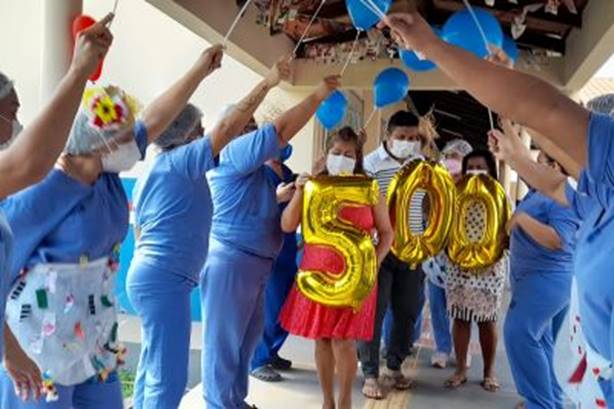 Hospital de Campanha de Santarém recupera mais de 500 pacientes Hospital de Campanha de Santarém recupera mais de 500 pacientes