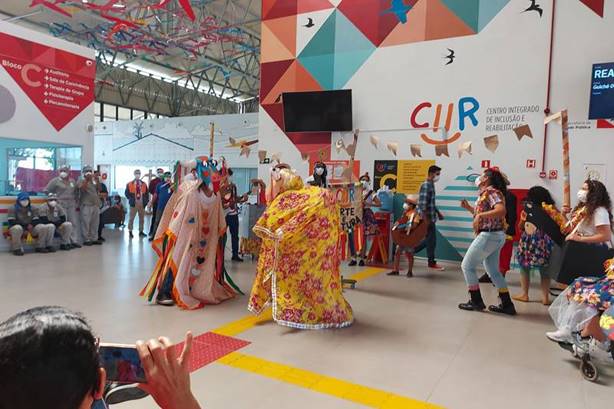 Programação junina anima usuários do Centro Integrado de Inclusão e Reabilitação Programação junina anima usuários do Centro Integrado de Inclusão e Reabilitação