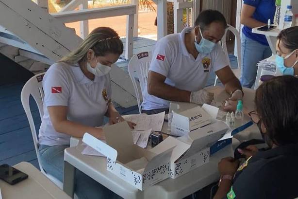 Estado atua em Salinópolis com força-tarefa contra doenças e criminalidade Estado atua em Salinópolis com força-tarefa contra doenças e criminalidade