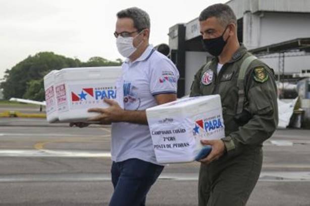 Graesp conclui mais uma rota de voo para distribuição das vacinas contra a Covid-19 Graesp conclui mais uma rota de voo para distribuição das vacinas contra a Covid-19