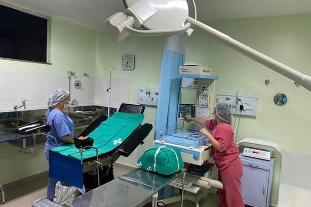 Hospital Regional do Baixo Tocantins registra média de 200 partos por mês Hospital Regional do Baixo Tocantins registra média de 200 partos por mês