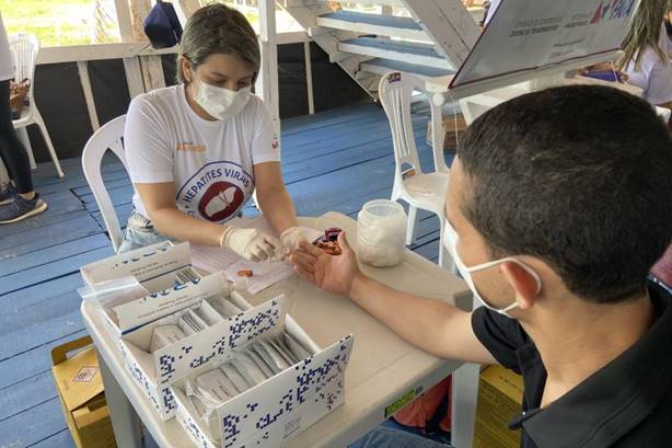 Sespa promove ações de saúde e prevenção em Salinópolis Sespa promove ações de saúde e prevenção em Salinópolis