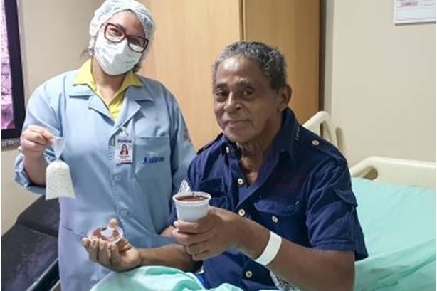 Hospital Jean Bitar insere açaí no cardápio de pacientes sem restrição alimentar Hospital Jean Bitar insere açaí no cardápio de pacientes sem restrição alimentar