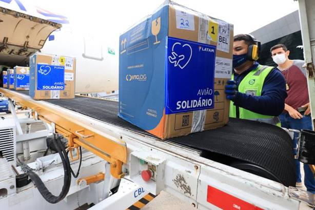Pará recebe nesta quinta-feira (16) mais 153.270 mil doses de vacina contra a Covid-19 Pará recebe nesta quinta-feira (16) mais 153.270 mil doses de vacina contra a Covid-19
