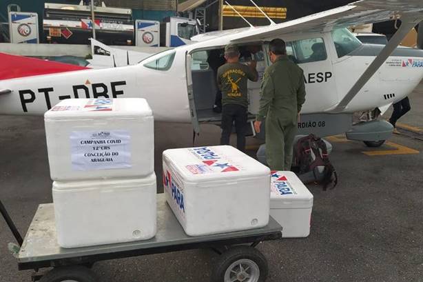 Pará já distribuiu mais de oito milhões de doses de vacina contra a Covid-19 Pará já distribuiu mais de oito milhões de doses de vacina contra a Covid-19