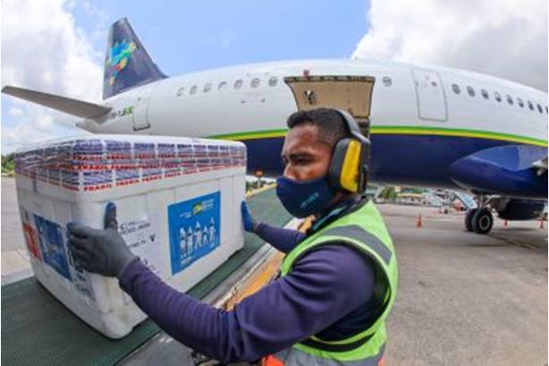 Pará recebe nesta quinta-feira (16) mais 39.245 mil doses de vacina contra a Covid-19 Pará recebe nesta quinta-feira (16) mais 39.245 mil doses de vacina contra a Covid-19