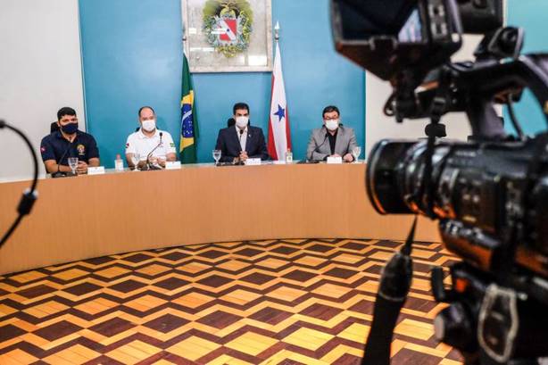 Governo do Estado anuncia mudanças de estratégias de combate à Covid-19 Governo do Estado anuncia mudanças de estratégias de combate à Covid-19