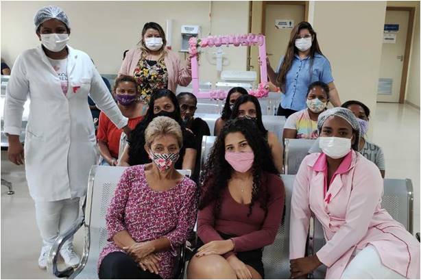 Hospital Abelardo Santos terá uma semana de programação voltada ao combate de câncer de mama Hospital Abelardo Santos terá uma semana de programação voltada ao combate de câncer de mama