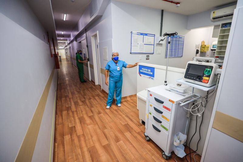 Centro de tratamento permanente de Covid em Belém registra sua primeira alta clínica Centro de tratamento permanente de Covid em Belém registra sua primeira alta clínica