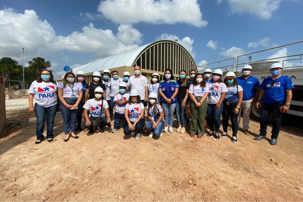 Gestores e equipe técnica da Sespa realizam visita técnica às obras da Usina da Paz, no Icuí Gestores e equipe técnica da Sespa realizam visita técnica às obras da Usina da Paz, no Icuí