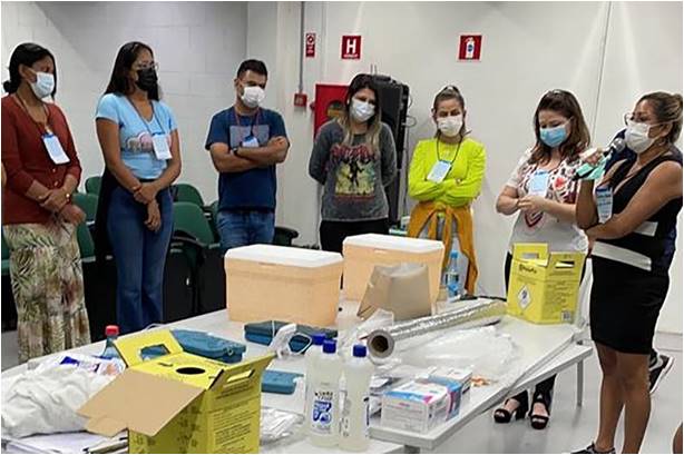 Secretaria de Saúde do Pará apoia curso de Sala de Vacina no Contexto da Saúde Indígena Secretaria de Saúde do Pará apoia curso de Sala de Vacina no Contexto da Saúde Indígena