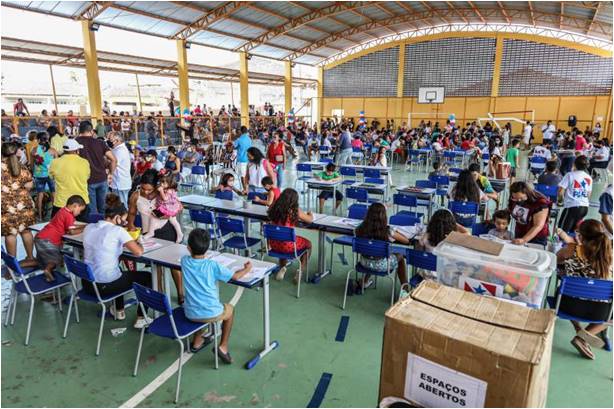 Salinópolis recebe mais de 3 mil atendimentos em serviços de saúde e cidadania Salinópolis recebe mais de 3 mil atendimentos em serviços de saúde e cidadania