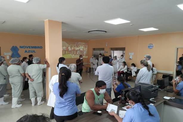 Gestão do HRPC comemora aniversário de dois anos com mais 97% de satisfação de usuários Gestão do HRPC comemora aniversário de dois anos com mais 97% de satisfação de usuários