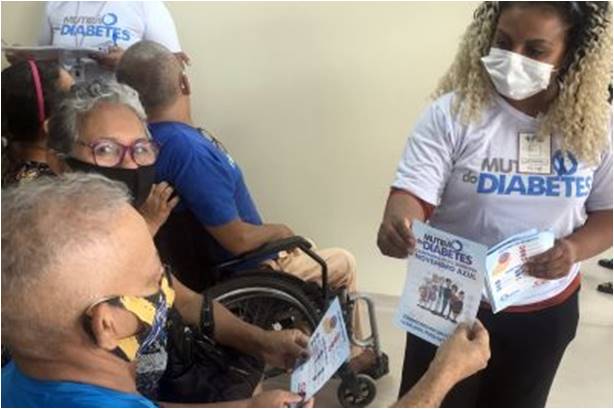 Abelardo Santos realiza programação com ações voltadas à prevenção do diabetes Abelardo Santos realiza programação com ações voltadas à prevenção do diabetes