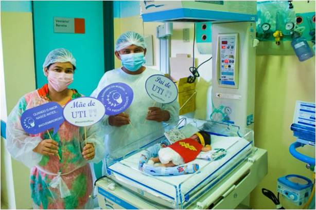 Bebês internados no Regional do Marajó se tornam super-heróis em campanha sobre cuidados com a prematuridade Bebês internados no Regional do Marajó se tornam super-heróis em campanha sobre cuidados com a prematuridade