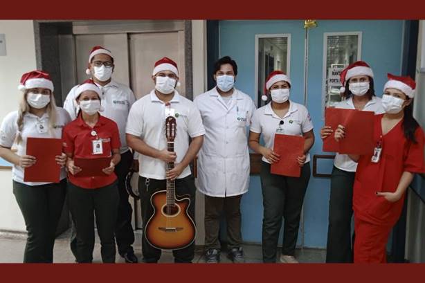 Coral de Natal emociona pacientes do Hospital Regional do Sudeste do Pará Coral de Natal emociona pacientes do Hospital Regional do Sudeste do Pará
