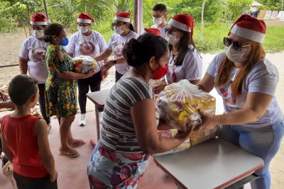Gestão do regional dos caetés beneficiou 50 famílias carentes com cestas básicas Gestão do regional dos caetés beneficiou 50 famílias carentes com cestas básicas
