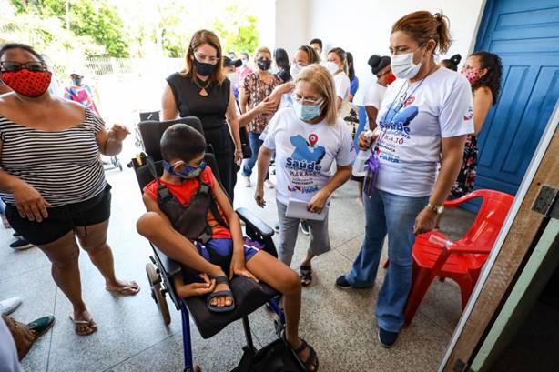 Governo do Pará entrega equipamentos para pessoas com deficiência no Marajó Governo do Pará entrega equipamentos para pessoas com deficiência no Marajó