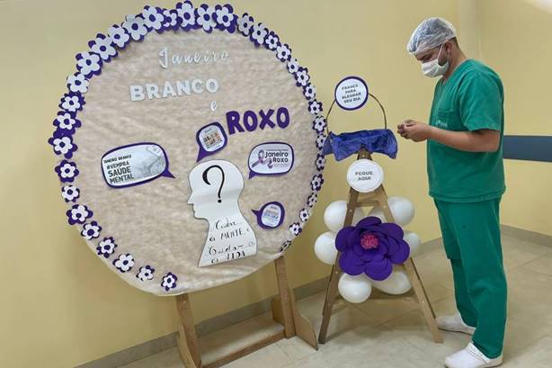 Hospital Público de Castelo dos Sonhos promove atividades alusivas ao “Janeiro Branco” Hospital Público de Castelo dos Sonhos promove atividades alusivas ao “Janeiro Branco”