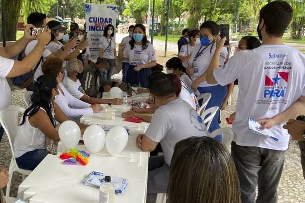 Ação aborda sobre a importância da saúde mental do cuidador Ação aborda sobre a importância da saúde mental do cuidador