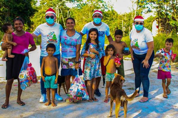 SESA - Capaac comemora Natal com pacientes e familiares