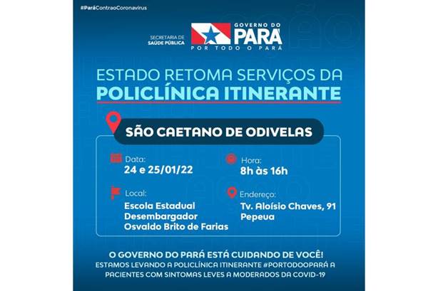 Policlínica Itinerante atende mais de 500 pessoas em Santo Antônio do Tauá Policlínica Itinerante atende mais de 500 pessoas em Santo Antônio do Tauá