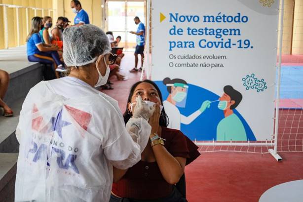 Centros de Testagens têm procura intensa no primeiro dia em Belém e Ananindeua Centros de Testagens têm procura intensa no primeiro dia em Belém e Ananindeua