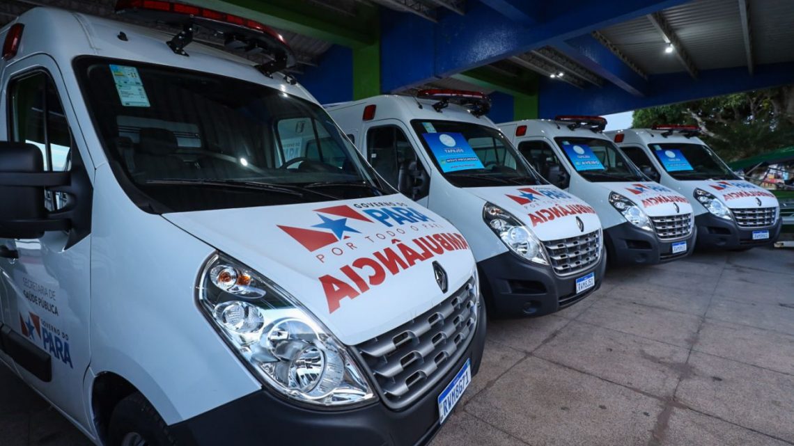 Governo entrega seis ambulâncias para servir municípios da região do Tapajós Governo entrega seis ambulâncias para servir municípios da região do Tapajós