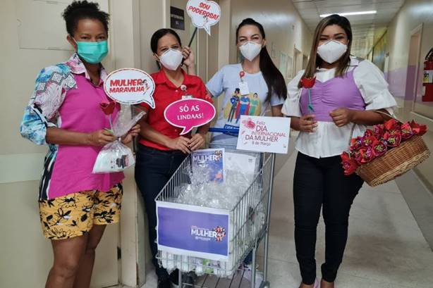 Hospital Oncológico Infantil promove atividades especiais na “Semana da Mulher” Hospital Oncológico Infantil promove atividades especiais na “Semana da Mulher”