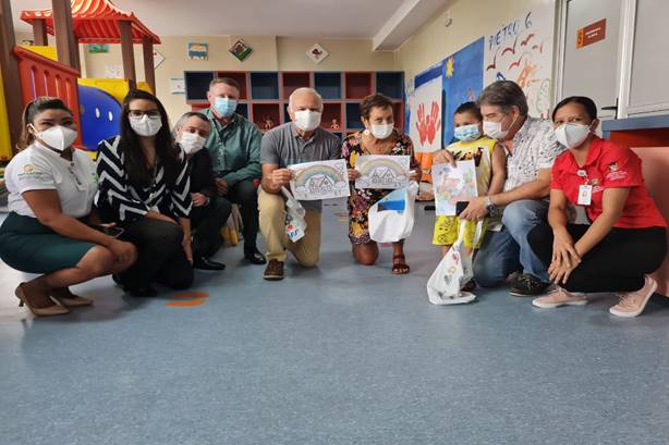 Família Schürmann conhece projetos sustentáveis do Hospital Oncológico Infantil Família Schürmann conhece projetos sustentáveis do Hospital Oncológico Infantil