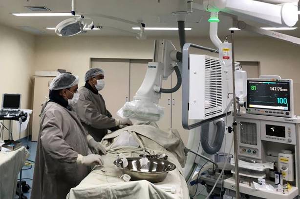 Hospital Abelardo Santos é referência em procedimento endovascular Hospital Abelardo Santos é referência em procedimento endovascular