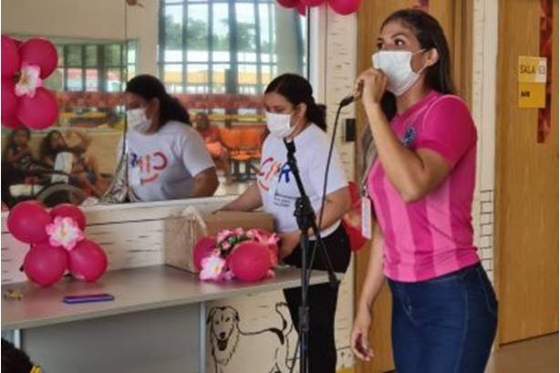 Talentos femininos são exaltados em evento em homenagem à mulher em centro de reabilitação Talentos femininos são exaltados em evento em homenagem à mulher em centro de reabilitação
