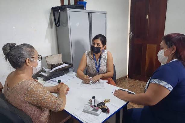 Equipe da Sespa monitora atendimento ao câncer de mama e de colo uterino no interior Equipe da Sespa monitora atendimento ao câncer de mama e de colo uterino no interior