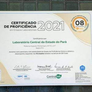 Laboratório Central do Pará conquista conceito ‘Excelente’ em controle de qualidade