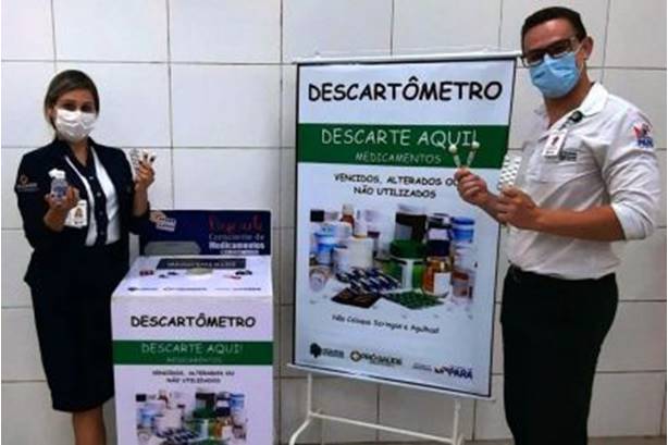 Hospital Regional de Marabá conscientiza sobre descarte correto de medicamentos Hospital Regional de Marabá conscientiza sobre descarte correto de medicamentos