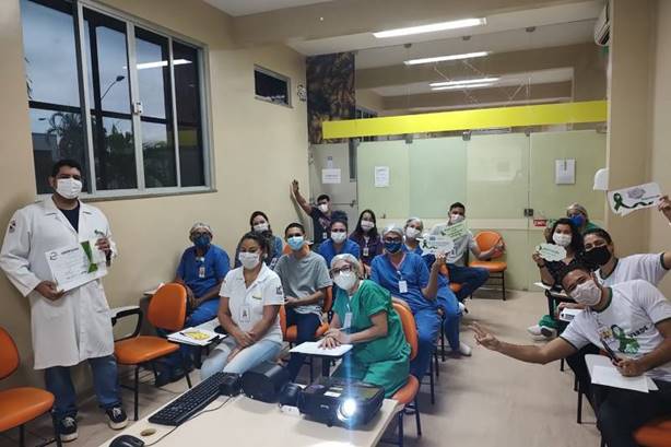Hospital Galileu realiza ações com o foco na segurança do trabalho Hospital Galileu realiza ações com o foco na segurança do trabalho
