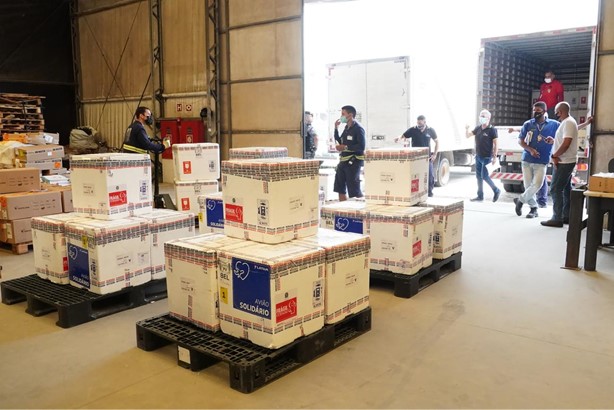 Pará recebe mais 43 mil doses de vacinas pediátricas contra a Covid-19 Pará recebe mais 43 mil doses de vacinas pediátricas contra a Covid-19