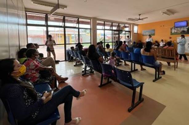 Hospital Geral de Tailândia adere ao Maio Laranja e conscientiza usuários Hospital Geral de Tailândia adere ao Maio Laranja e conscientiza usuários