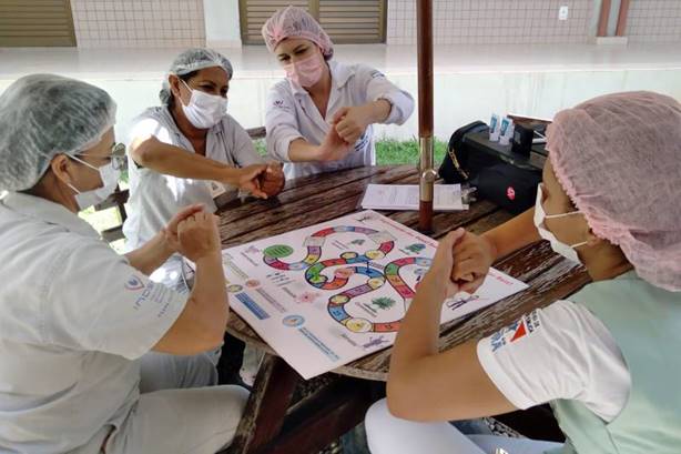 Ação de educação em saúde, no HGT, visa a segurança dos usuários e do ambiente hospitalar Ação de educação em saúde, no HGT, visa a segurança dos usuários e do ambiente hospitalar