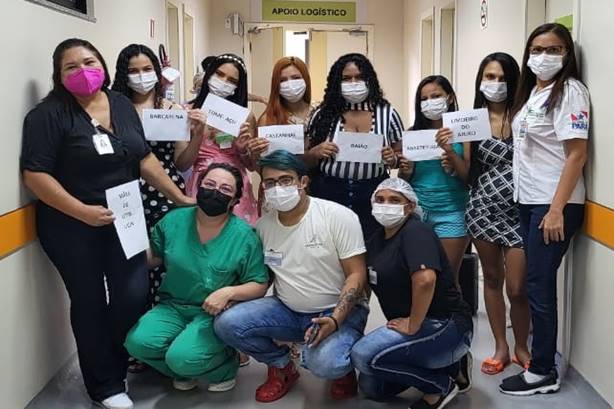 Hospital Materno-Infantil celebra o Dia das Mães nas unidades de internação Hospital Materno-Infantil celebra o Dia das Mães nas unidades de internação