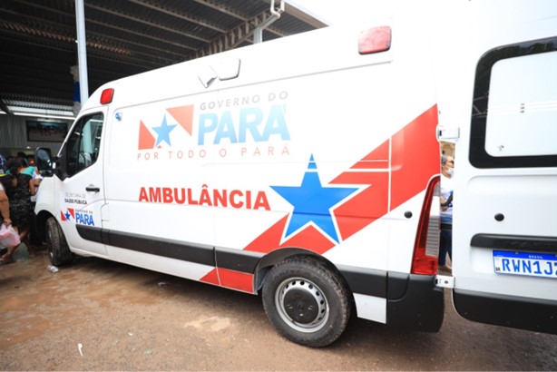 Governo do Pará entrega ambulância com UTI ao município de Tailândia Governo do Pará entrega ambulância com UTI ao município de Tailândia