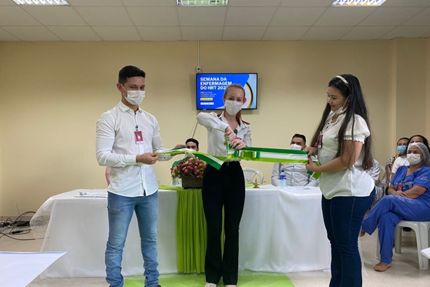 Semana da Enfermagem é celebrada com ações diárias no Hospital Regional do Tapajós Semana da Enfermagem é celebrada com ações diárias no Hospital Regional do Tapajós