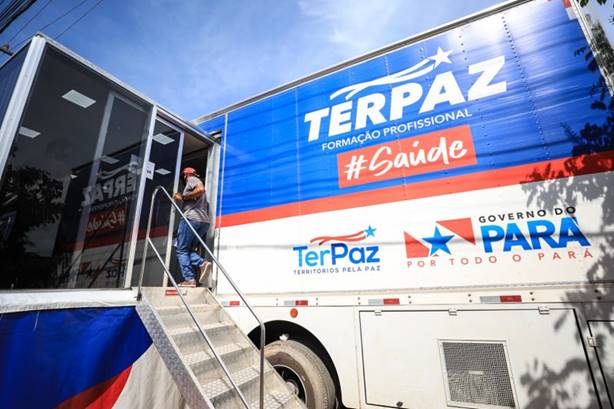 TerPaz Itinerante garante serviços de saúde aos moradores de Redenção, no sudeste do Pará TerPaz Itinerante garante serviços de saúde aos moradores de Redenção, no sudeste do Pará
