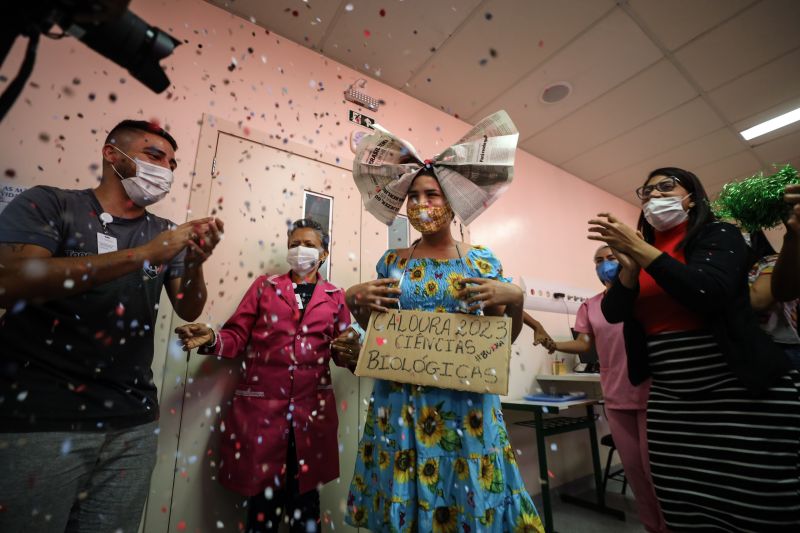 Em Belém, aluna da classe hospitalar do Hospital Oncológico Infantil é aprovada no vestibular Em Belém, aluna da classe hospitalar do Hospital Oncológico Infantil é aprovada no vestibular