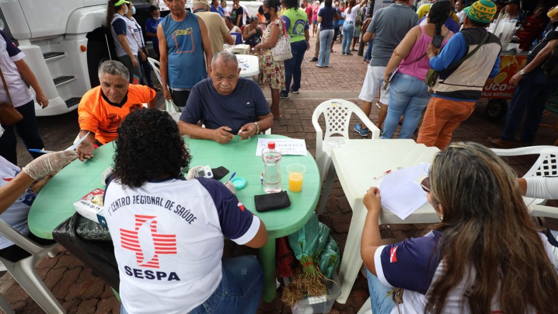 Novembro Azul: Sespa oferece serviços de saúde, neste domingo (13), na Praça da República Novembro Azul: Sespa oferece serviços de saúde, neste domingo (13), na Praça da República