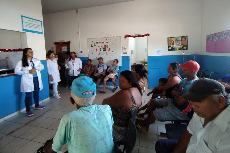 Sespa leva testagem em massa para HIV e outras ISTs em municípios marajoaras Sespa leva testagem em massa para HIV e outras ISTs em municípios marajoaras