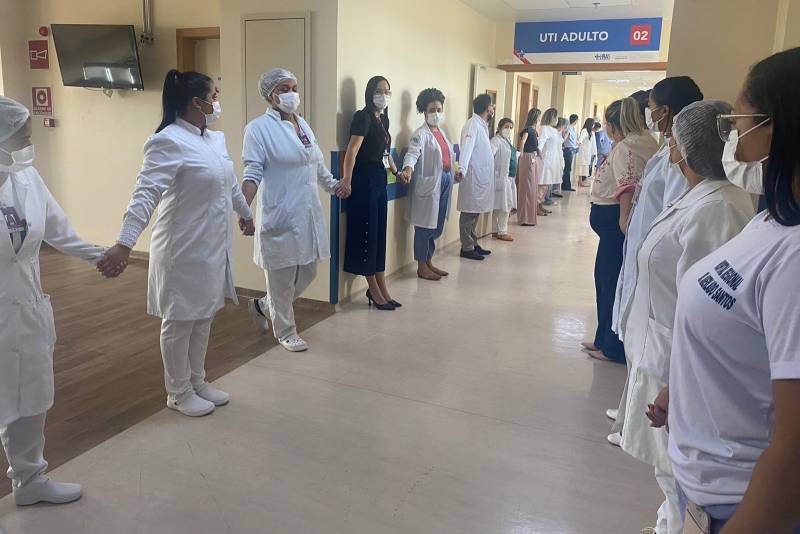 Hospital Abelardo Santos faz a primeira captação de órgãos para transplante Hospital Abelardo Santos faz a primeira captação de órgãos para transplante