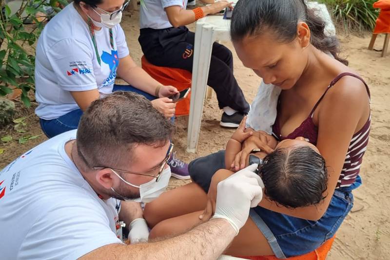 CIIR participa de expedição de saúde em territórios indígenas, promovida pela Sespa CIIR participa de expedição de saúde em territórios indígenas, promovida pela Sespa