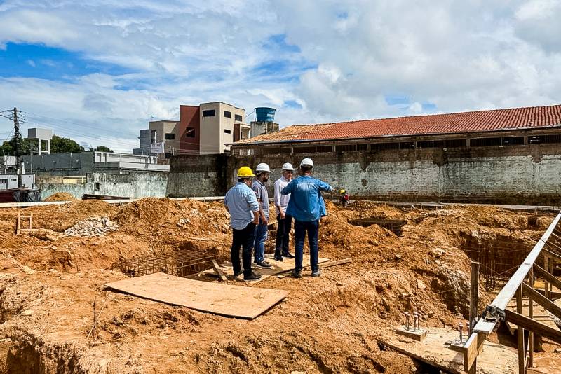 Em Marabá, Sespa visita obras da Policlínica e de ala oncológica Em Marabá, Sespa visita obras da Policlínica e de ala oncológica