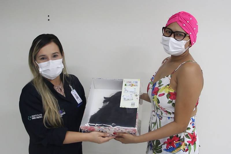 Unacon em Tucuruí recebe doação de cabelos e lenços para pacientes oncológicas Unacon em Tucuruí recebe doação de cabelos e lenços para pacientes oncológicas